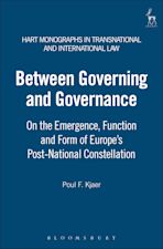 Between Governing and Governance cover