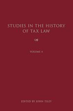 Studies in the History of Tax Law, Volume 4 cover