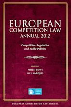 European Competition Law Annual 2012 cover