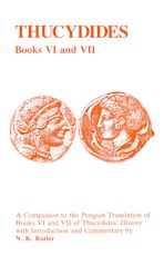 Thucydides: History of the Peloponnesian War Books VI and VII cover