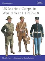 US Marine Corps in World War I 1917–18 cover