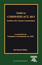 Guide to Companies Act, 2013 cover