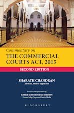 Commentary on the Commercial Courts Act, 2015, 2e cover