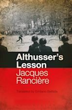 Althusser's Lesson cover