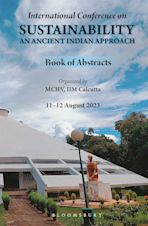 International Conference on Sustainability: An Ancient Indian Approach cover