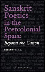 Sanskrit Poetics in the Postcolonial Space cover