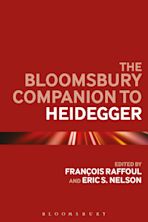 The Bloomsbury Companion to Heidegger cover