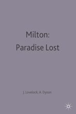 Milton: Paradise Lost cover