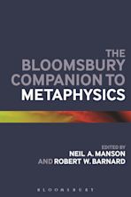 The Bloomsbury Companion to Metaphysics cover