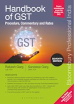 Handbook of GST Procedure, Commentary and Rates, 7e cover