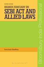 Higher Judiciary on SEBI Act and Allied Laws, Second edition cover