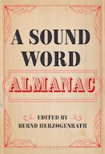 A Sound Word Almanac cover