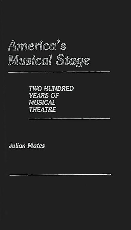 America's Musical Stage cover