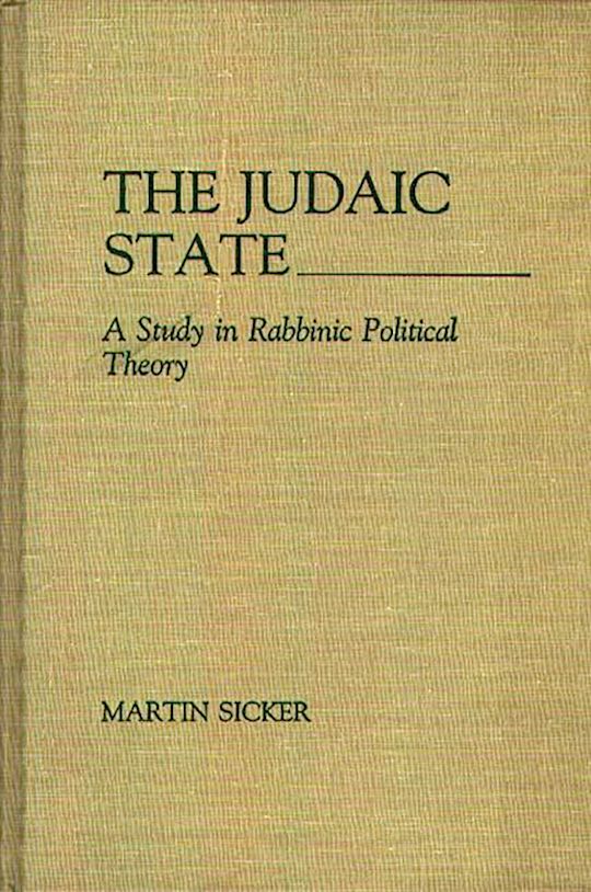 The Judaic State cover