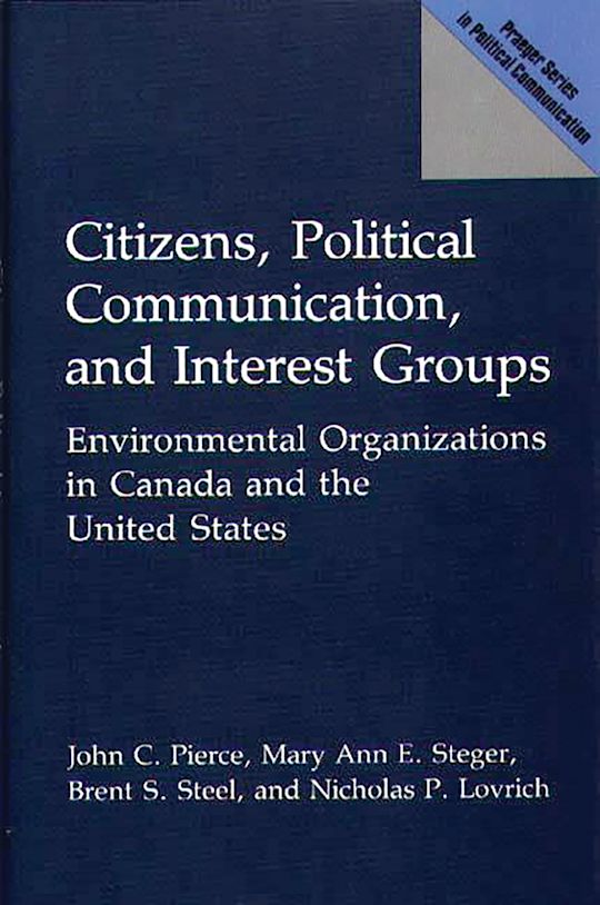 Citizens, Political Communication, and Interest Groups cover