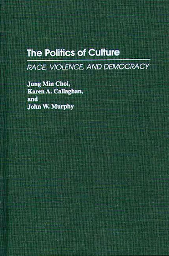 The Politics of Culture cover