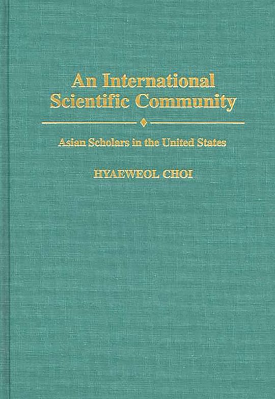 An International Scientific Community cover