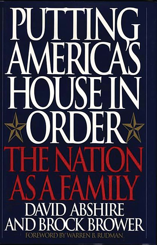 Putting America's House in Order cover