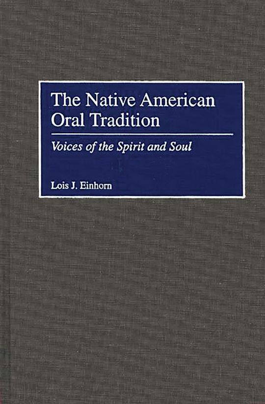 The Native American Oral Tradition cover