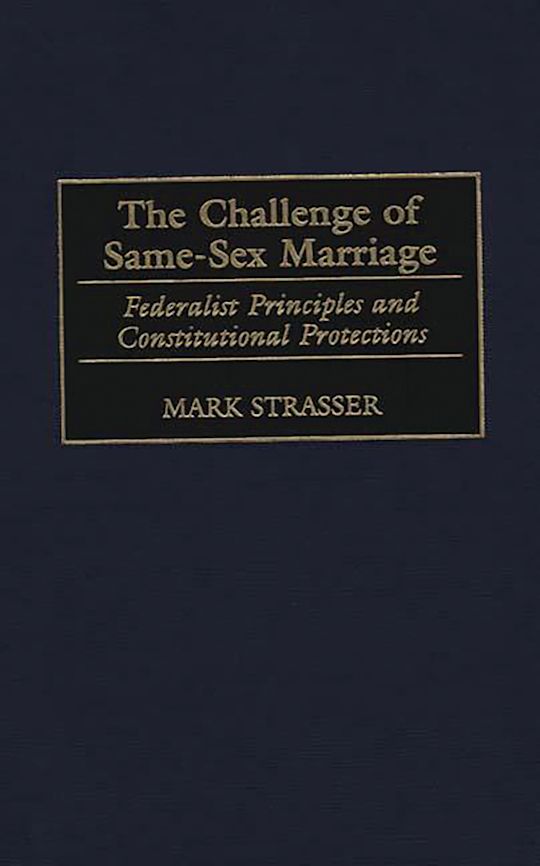 The Challenge of Same-Sex Marriage cover