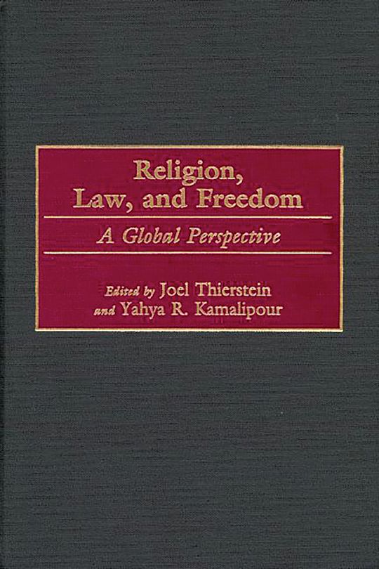 Religion, Law, and Freedom cover