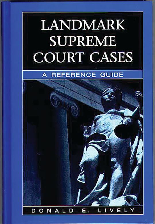 Landmark Supreme Court Cases cover