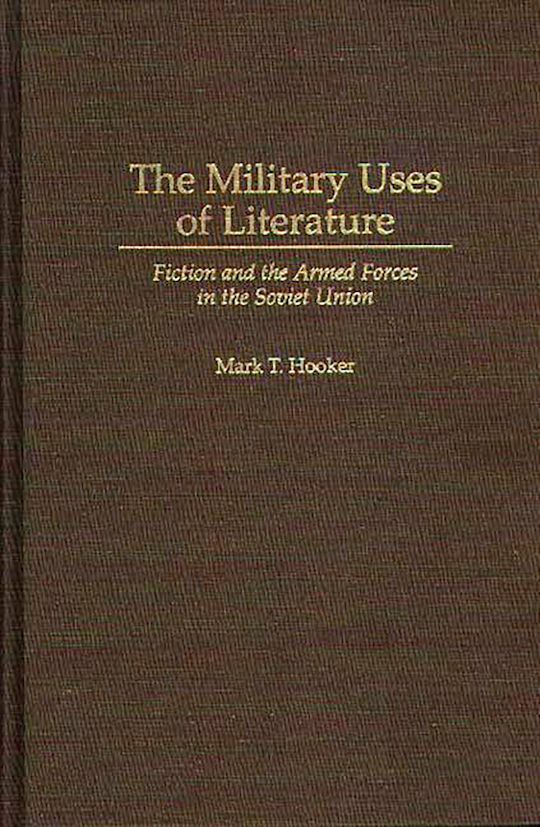 The Military Uses of Literature cover