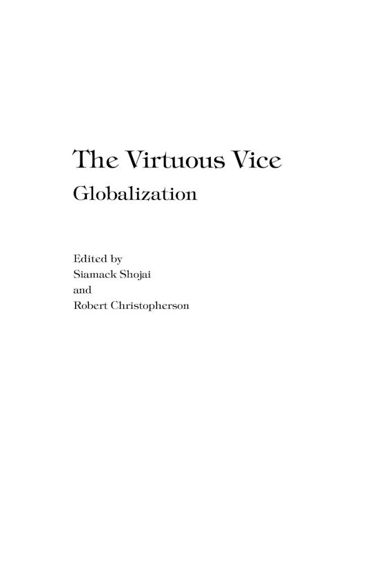 The Virtuous Vice cover