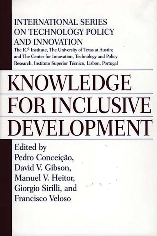 Knowledge for Inclusive Development cover