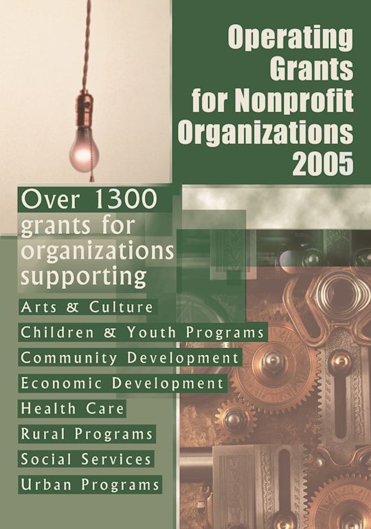 Operating Grants for Nonprofit Organizations 2005 cover