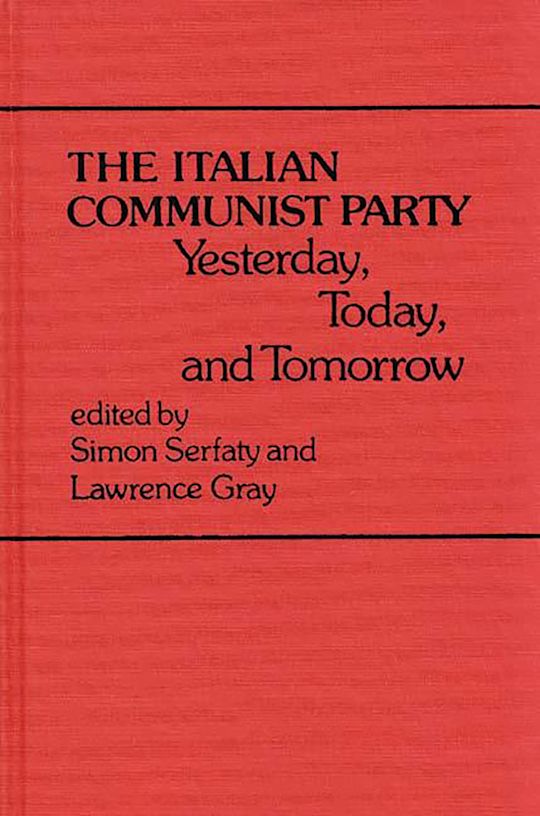 The Italian Communist Party cover