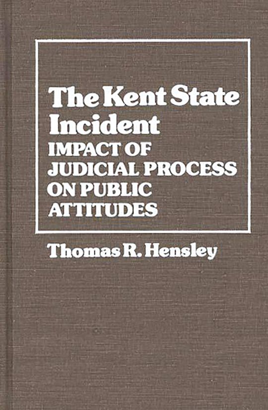 The Kent State Incident cover