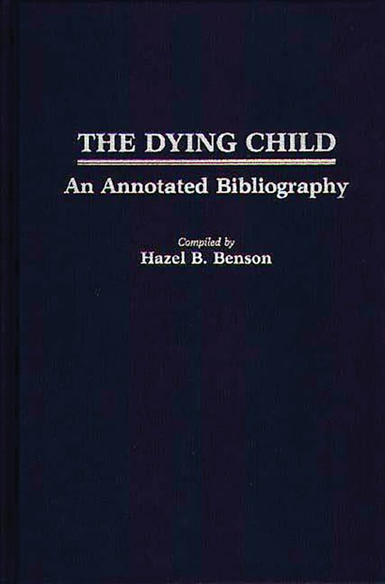 The Dying Child cover