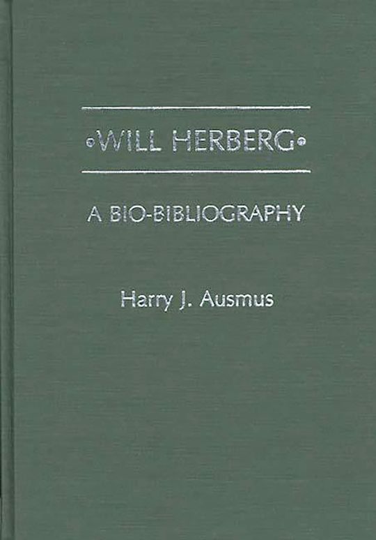 Will Herberg cover