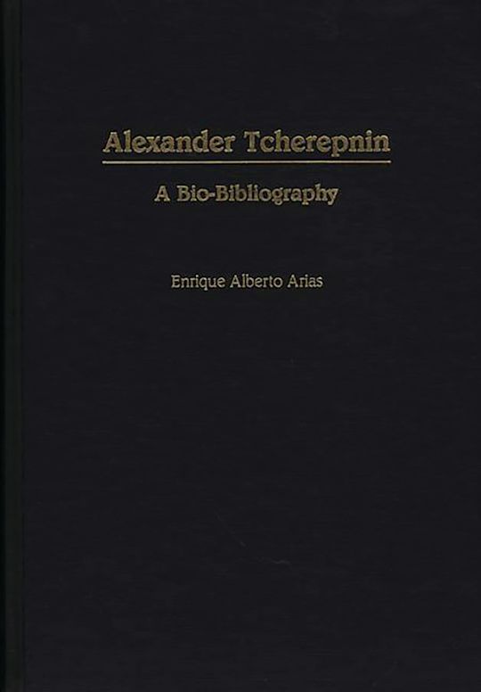 Alexander Tcherepnin cover