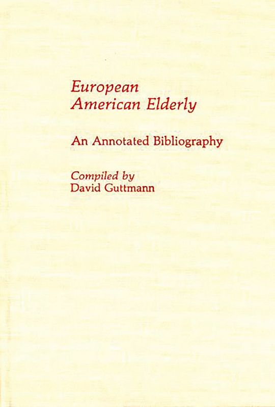 European American Elderly cover