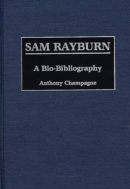Sam Rayburn cover
