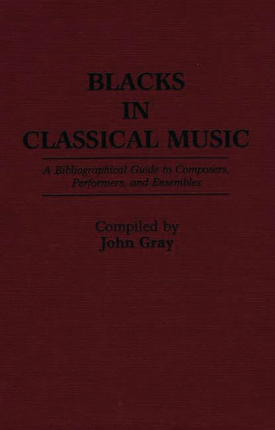 Blacks in Classical Music cover