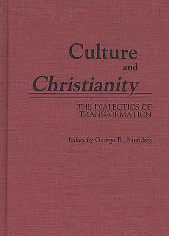 Culture and Christianity cover