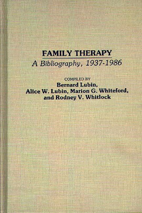 Family Therapy cover