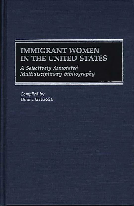 Immigrant Women in the United States cover
