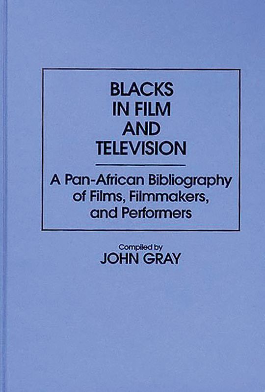 Blacks in Film and Television cover