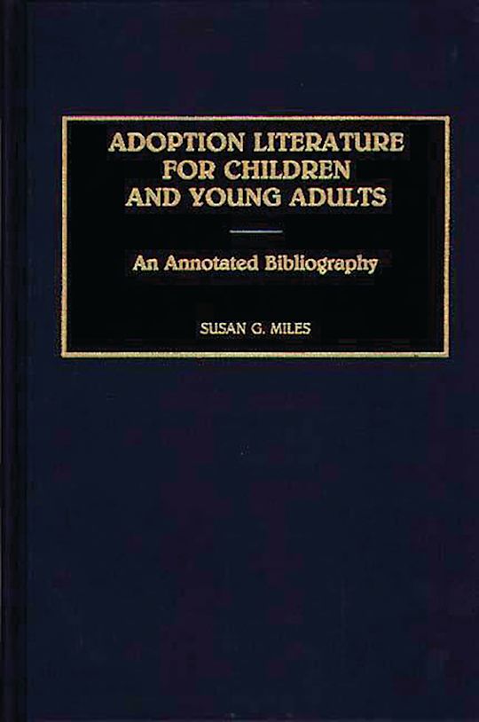 Adoption Literature for Children and Young Adults cover