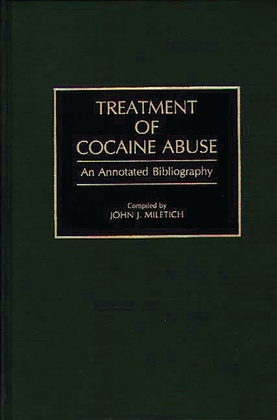 Treatment of Cocaine Abuse cover