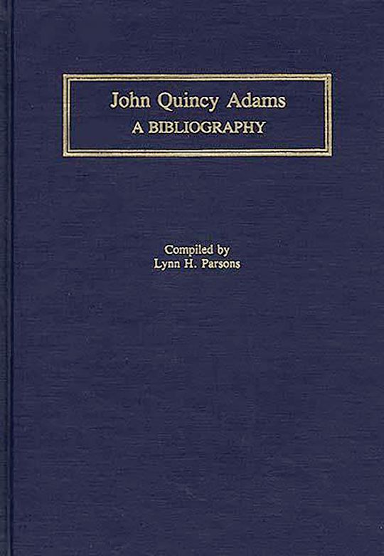 John Quincy Adams cover