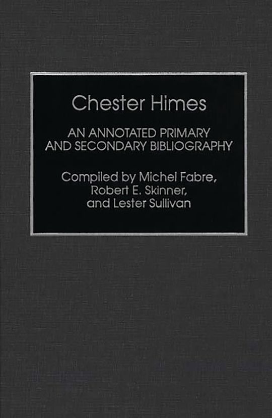 Chester Himes cover