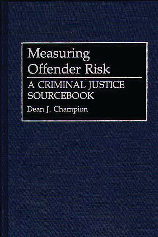 Measuring Offender Risk cover