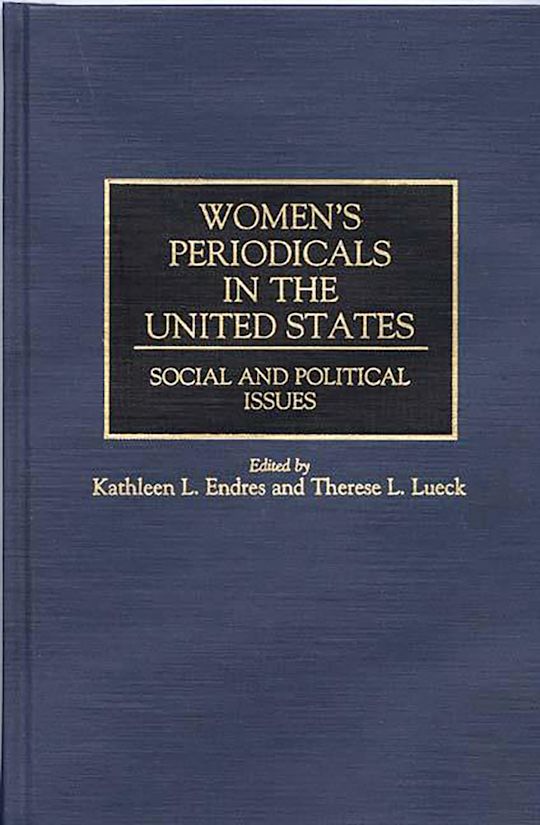 Women's Periodicals in the United States cover