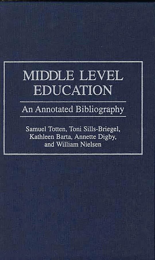 Middle Level Education cover