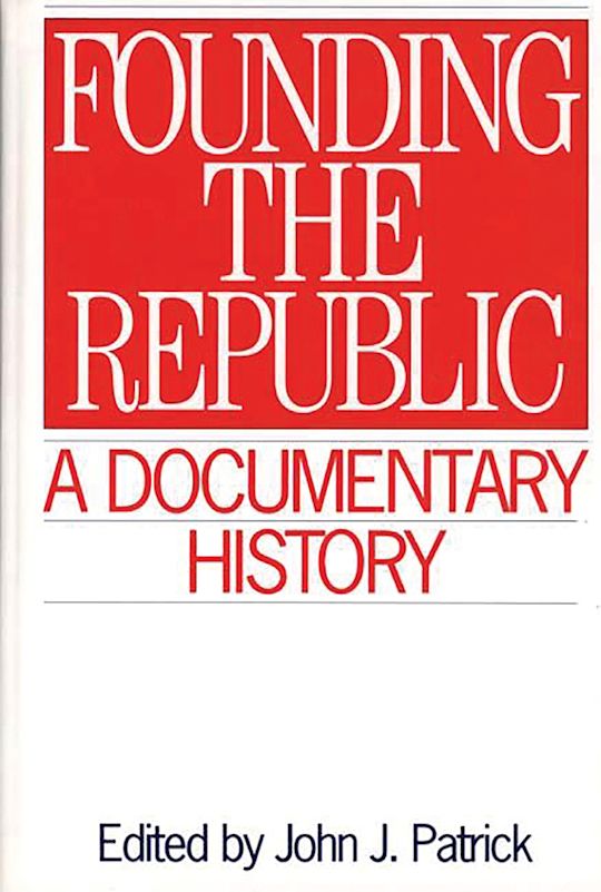 Founding the Republic cover